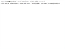 Tablet Screenshot of glwhost.com